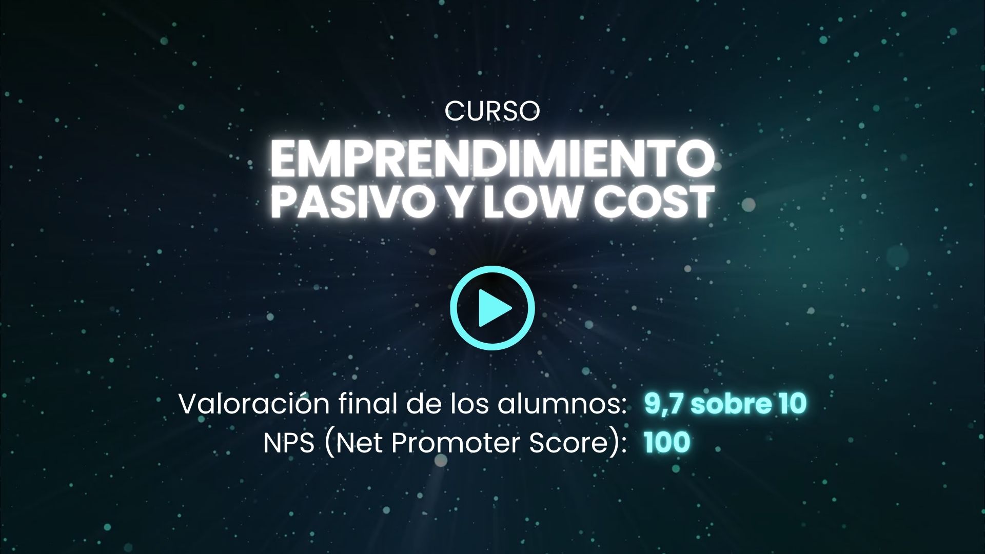 Opiniones alumnos Curso Emprendimiento Pasivo y Low Cost