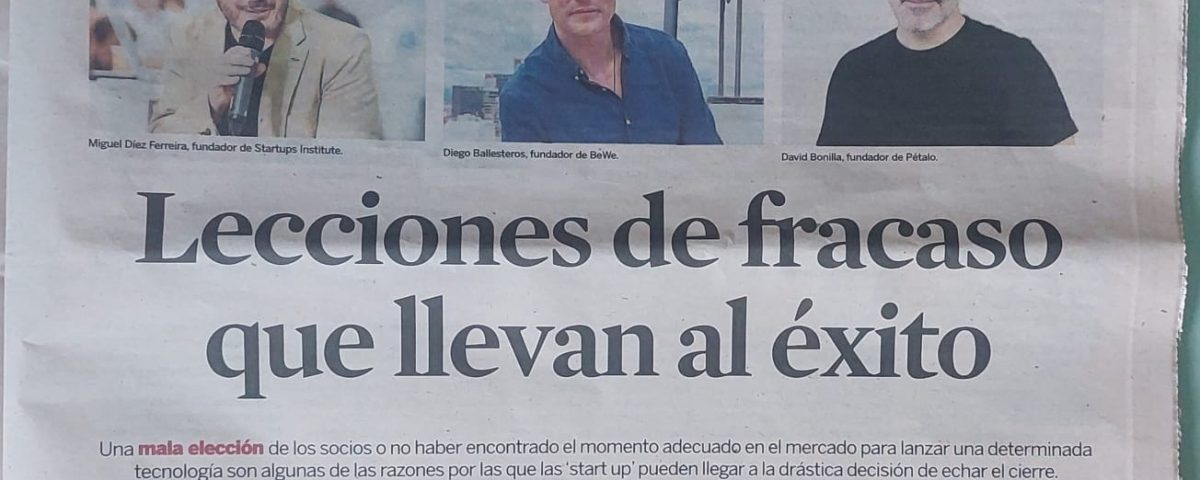 Lecciones de fracaso que llevan al éxito