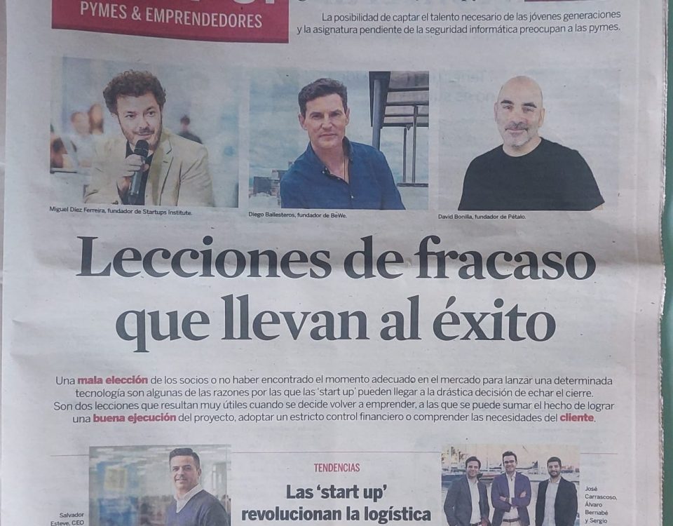 Lecciones de fracaso que llevan al éxito